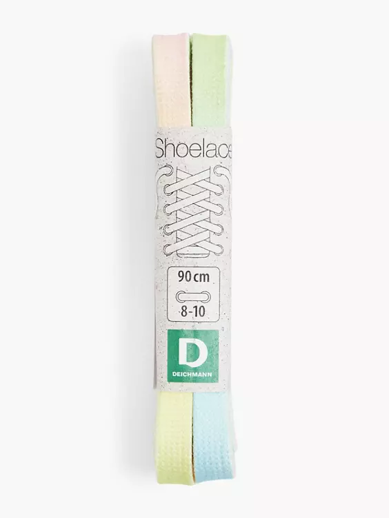 DEICHMANN Schnürsenkel 90 cm flach in gelb