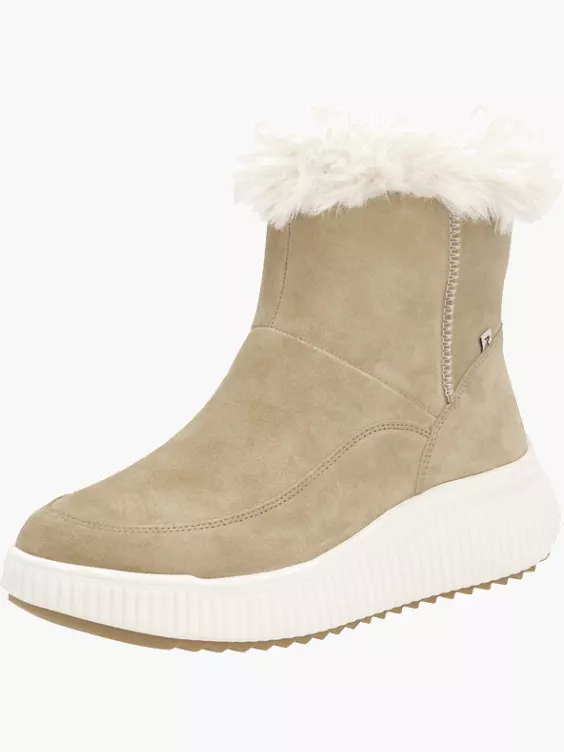 Damen Kurzstiefel in beige