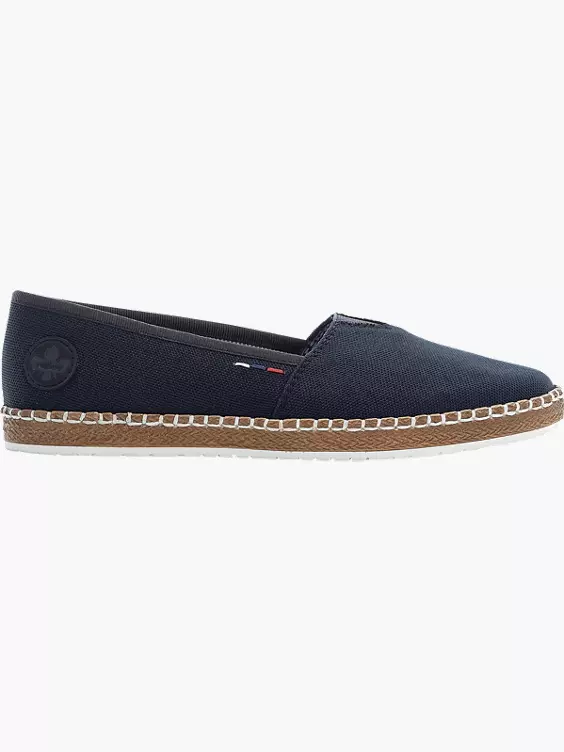 Rieker Damen Ballerinas in blau