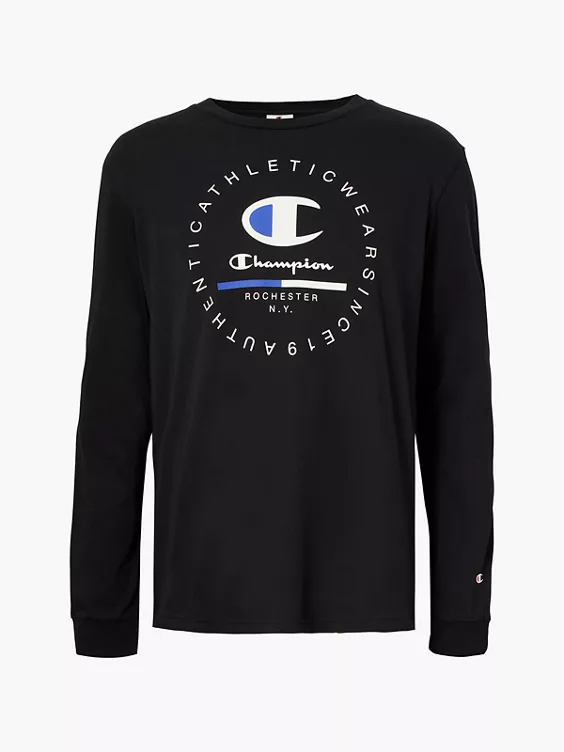 Champion Longsleeve in schwarz
