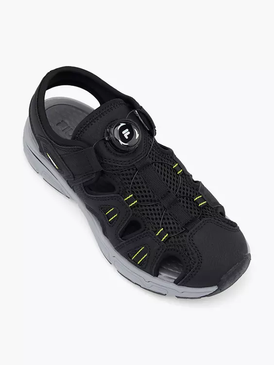 FILA Trekkingssandale in schwarz