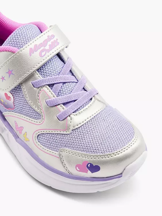 Graceland Sneaker - mit Licht in fuchsia