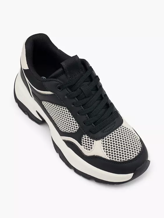 Graceland Chunky Sneaker in schwarz