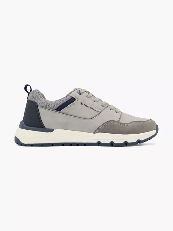 TOM TAILOR Sneaker in grau