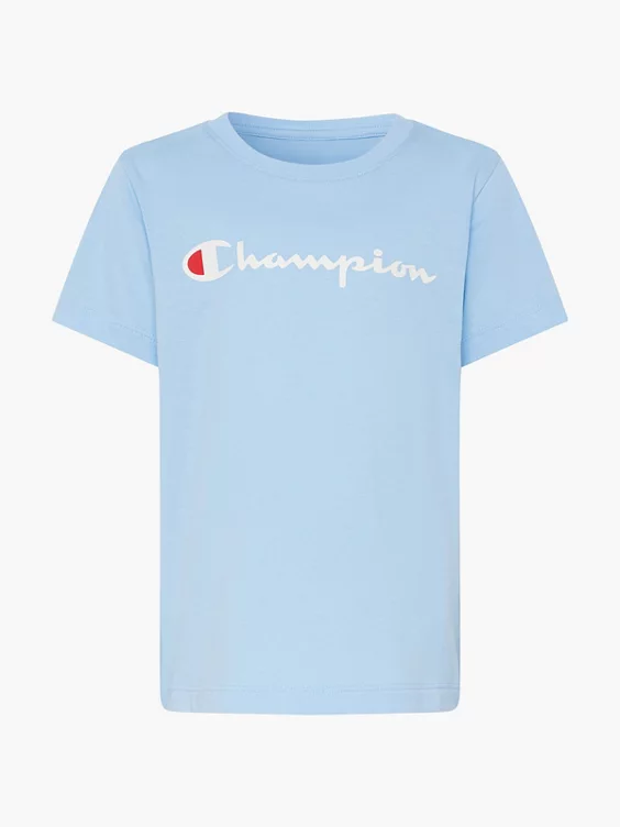 Champion T-Shirt in blau