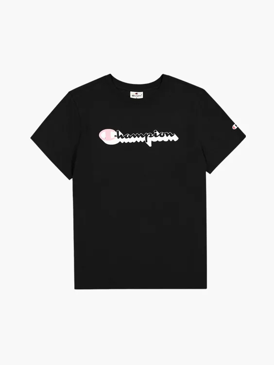 Champion T-Shirt in schwarz