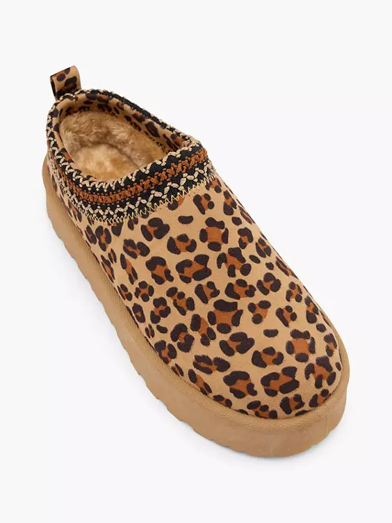 Graceland Hausschuh in leopard