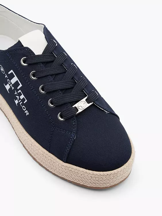 TOM TAILOR Schnürer in blau
