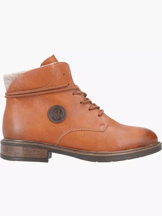 Rieker Damen Schnürstiefel in braun