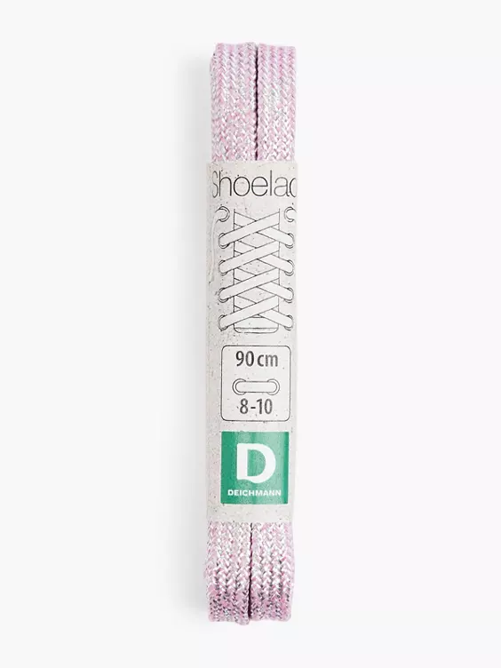 DEICHMANN Schnürsenkel 90 cm flach in pink