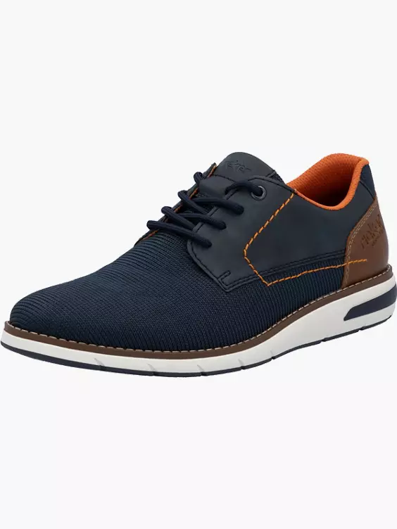 Rieker Herren Schnürschuhe in blau