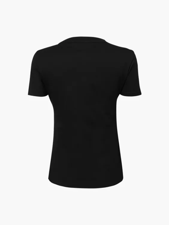 FILA T-Shirt in schwarz