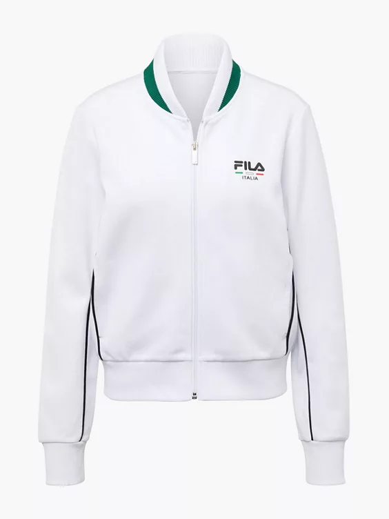 FILA Trainingsjacke in weiß