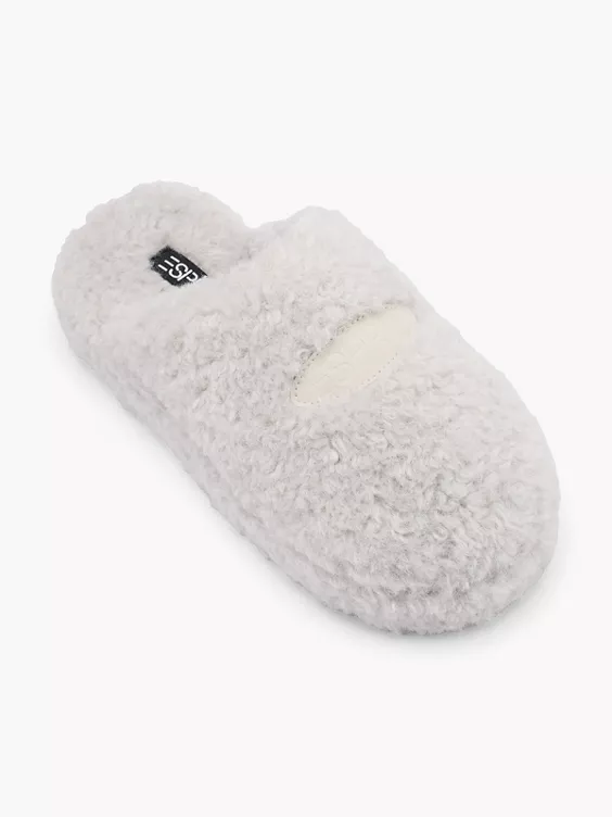 ESPRIT Pantoffel in grau