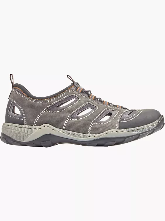 Rieker Herren Slipper in grau