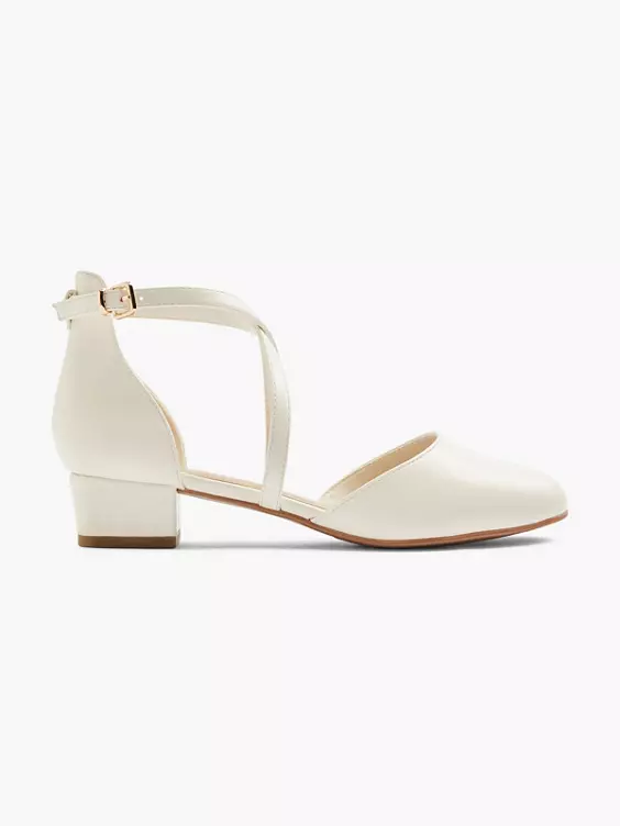 Graceland Spangenpumps in creme