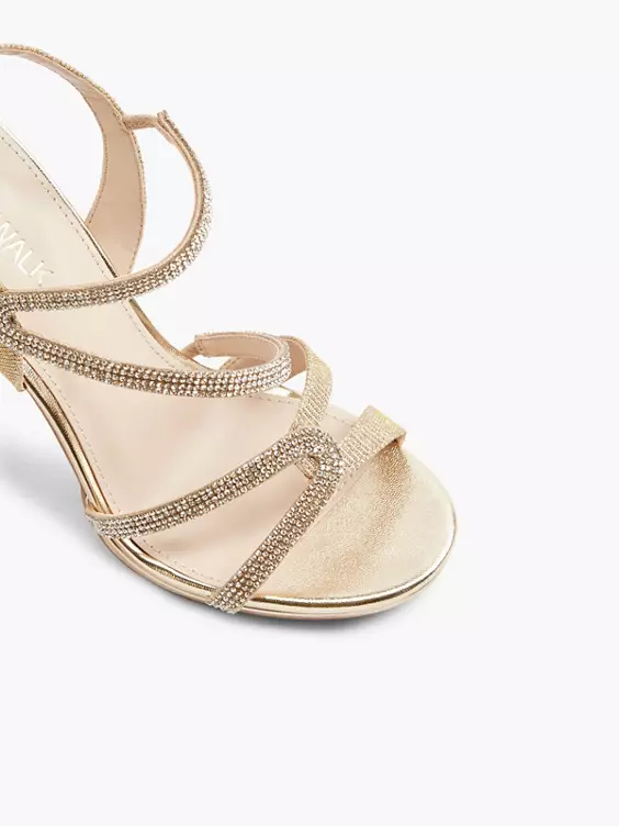 Catwalk Sandalette in gold