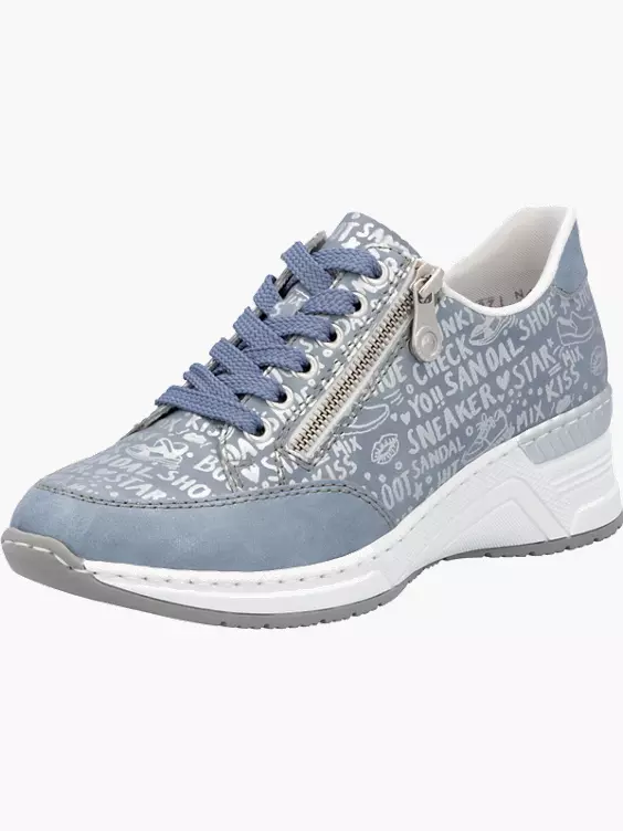 Rieker Damen Sneaker Low in blau