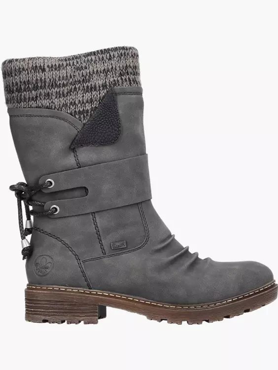 Rieker Damen Kurzstiefel in grau