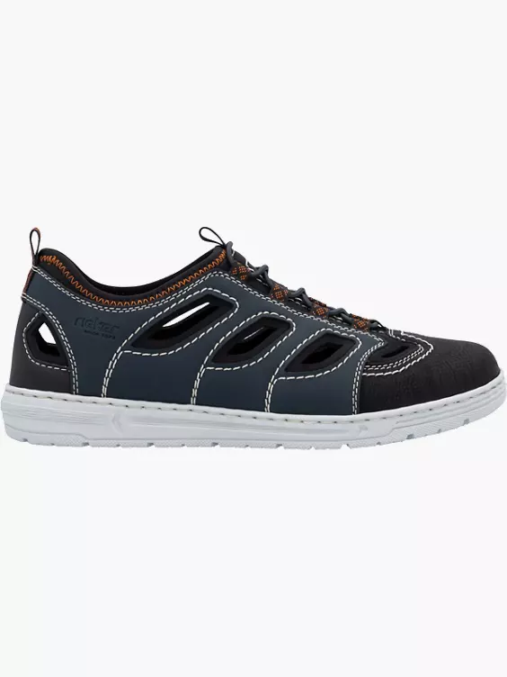 Rieker Herren Slipper in blau