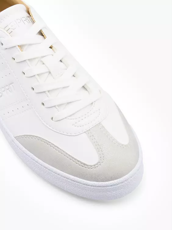 ESPRIT Sneaker in weiß