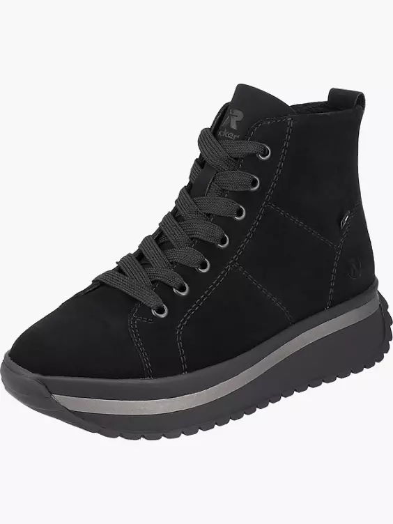 Damen Sneaker High in schwarz