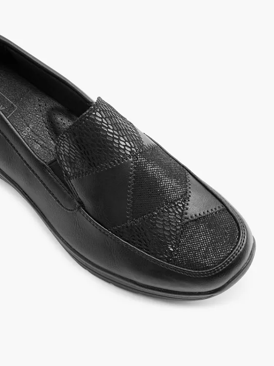 Easy Street Komfort Loafer in schwarz