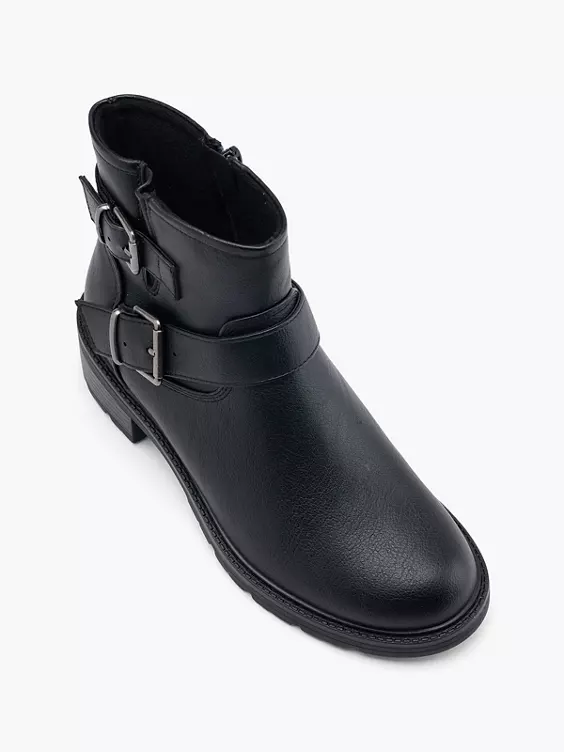 Graceland Bikerboots in schwarz