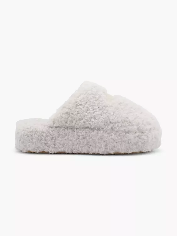 ESPRIT Pantoffel in grau