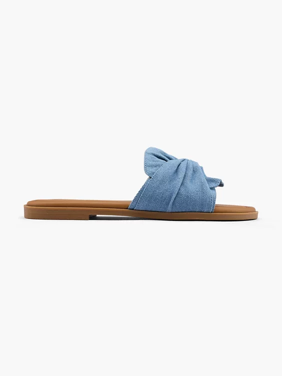 Graceland Pantolette in blau