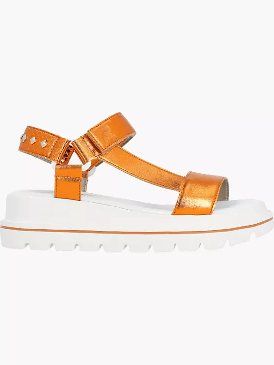 Damen Riemchensandalen in orange