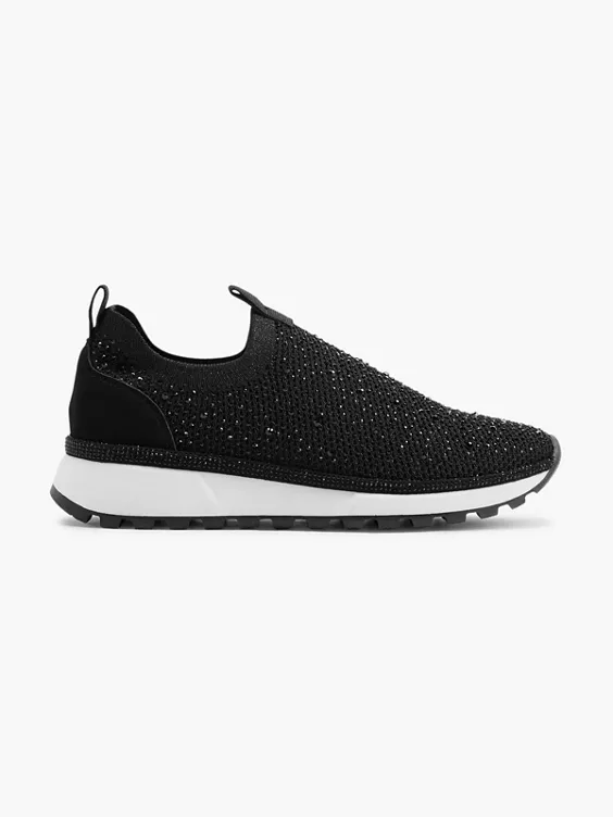 Venice Slip On Sneaker in schwarz