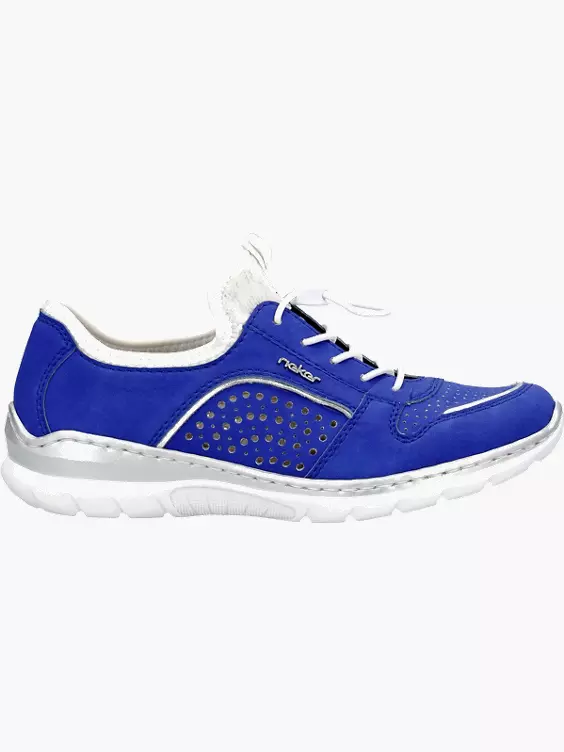 Rieker Damen Slipper in blau