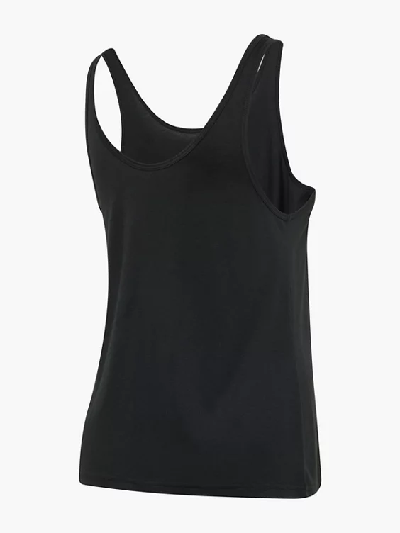 Reebok Top in schwarz