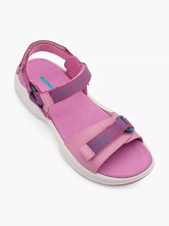 Romika Leder Sandale in lila