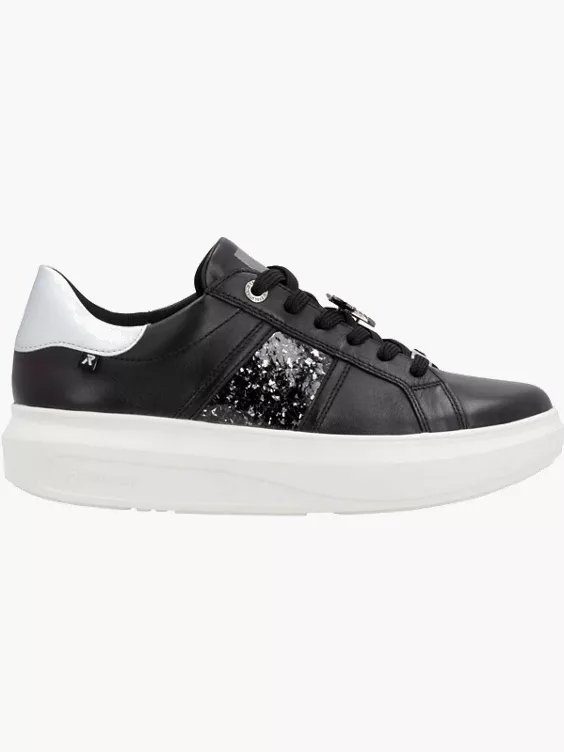 Damen Sneaker Low in schwarz