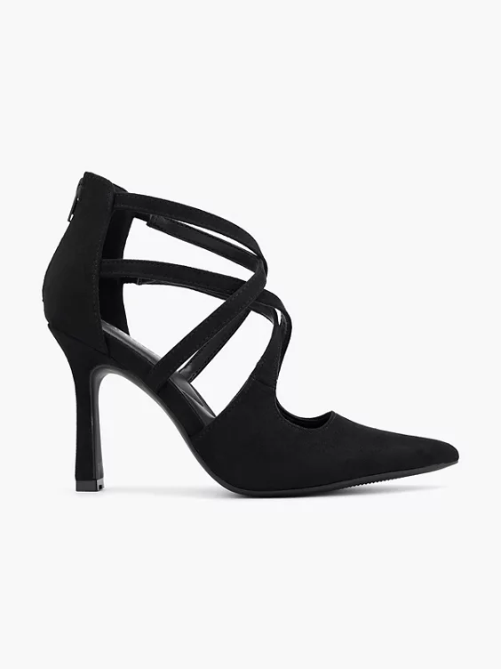 Graceland Spangenpumps in schwarz