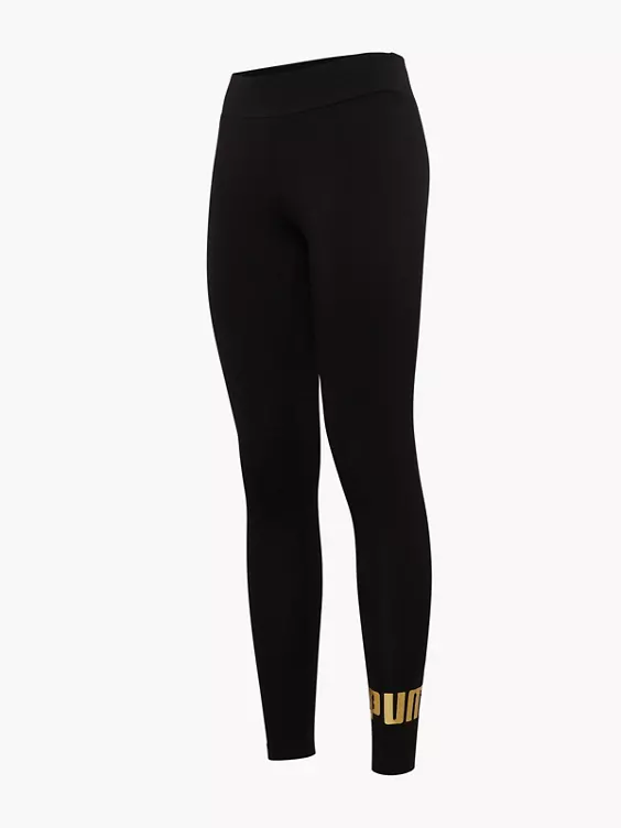 PUMA Tights in schwarz