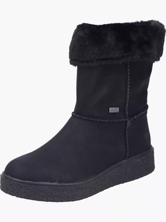 Rieker Damen Stiefeletten in schwarz
