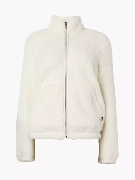 Skechers Fleecejacke in offwhite