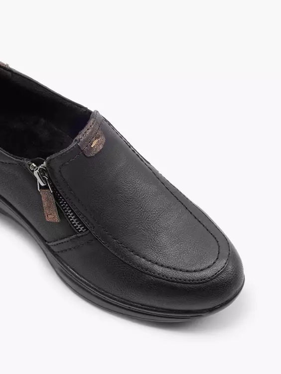 Easy Street Komfort Slipper in schwarz