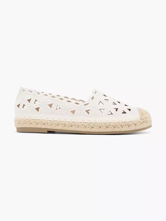 Graceland Espadrille in weiß