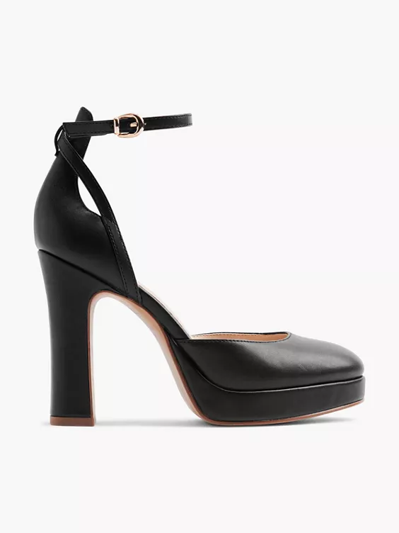 Catwalk Spangenpumps in schwarz