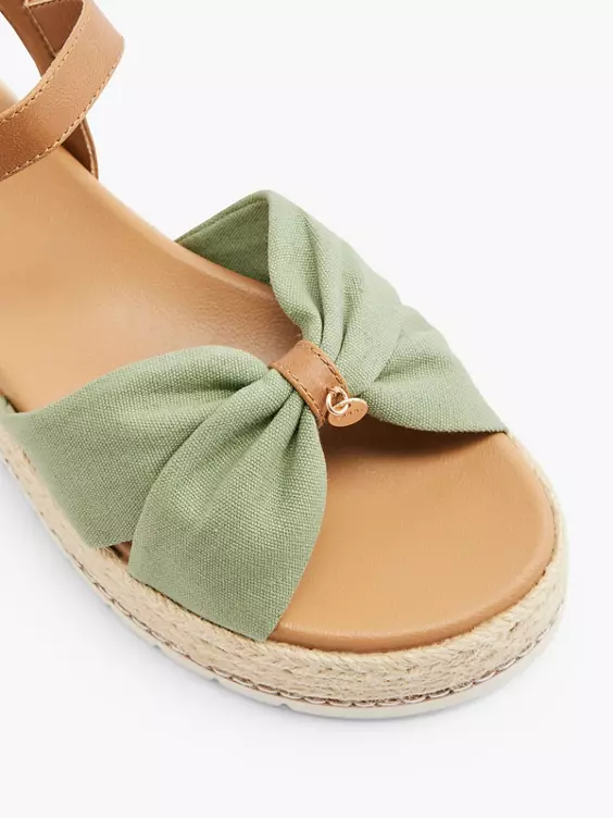 ESPRIT Sandalette in olive