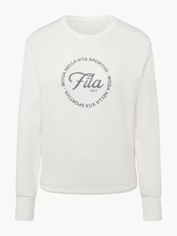 FILA Sweatshirt in offwhite