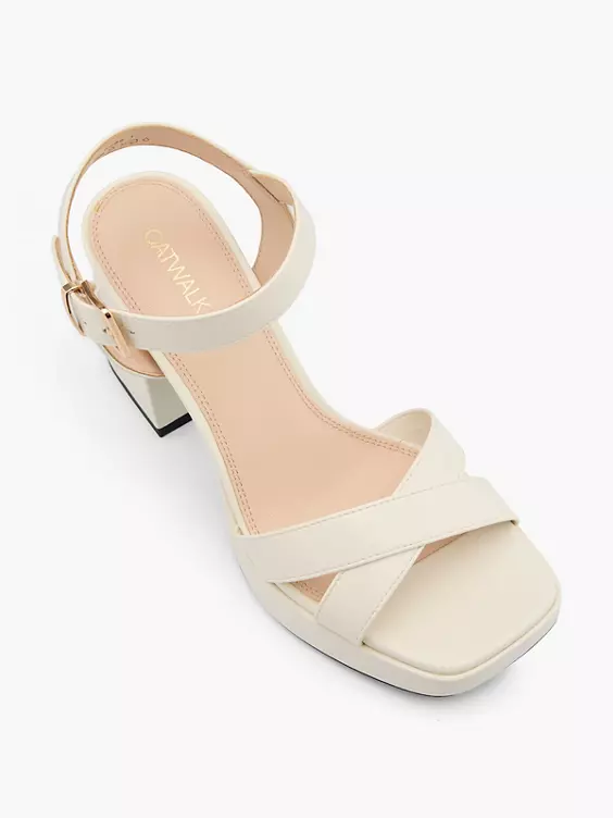 Catwalk Sandalette in creme