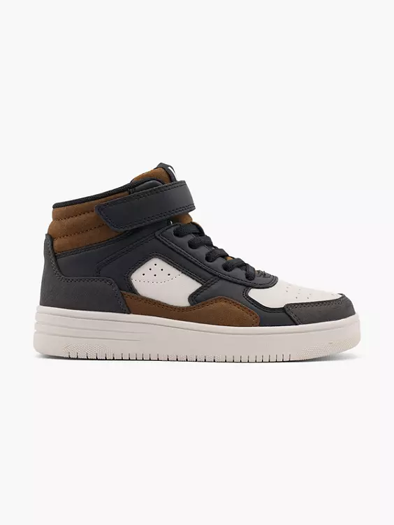 Vty Hoher Sneaker in schwarz
