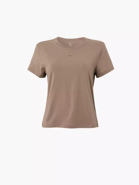 Nike Crop T-Shirt in braun