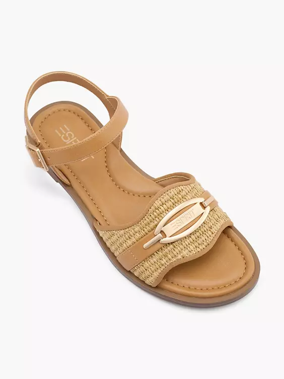 ESPRIT Sandale in taupe