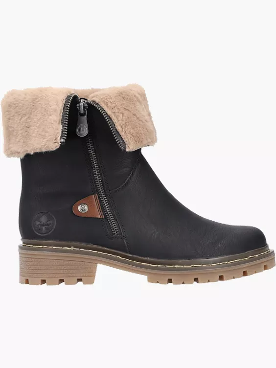 Rieker Damen Kurzstiefel in schwarz